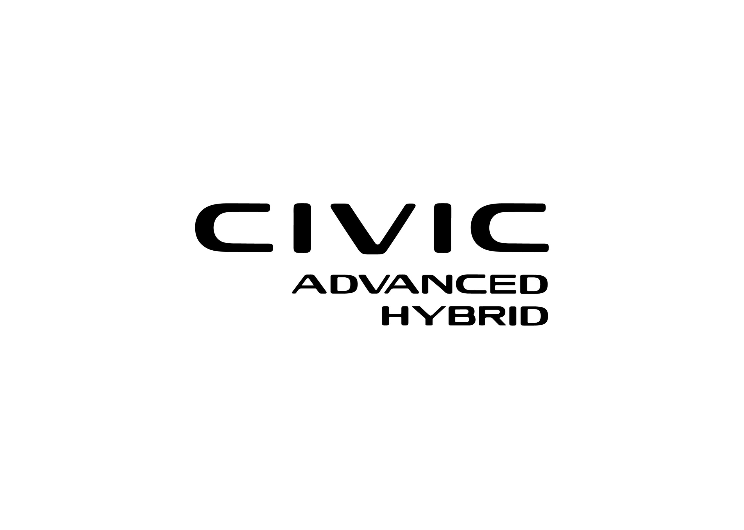 Logo_Com_Tagline_Preto_Civic_Advanced_Hybrid_2023